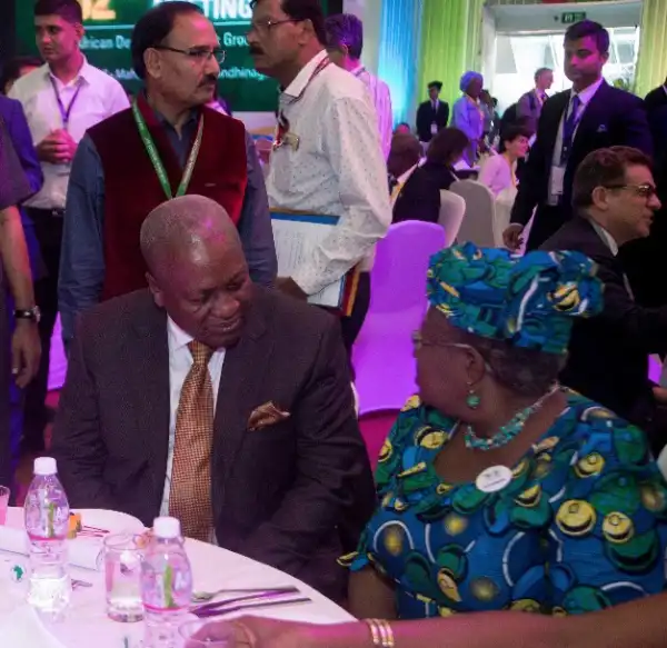 Photos Of Ngozi Okonjo-Iweala Having Lunch With Presidents